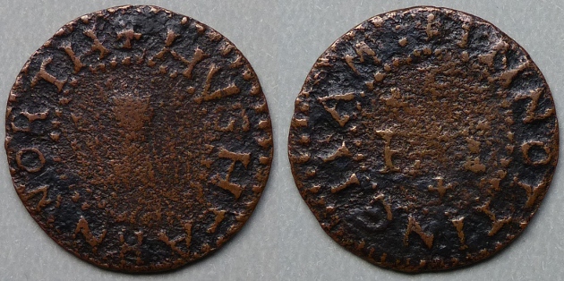 Nottingham, Hugh Farnworth farthing token